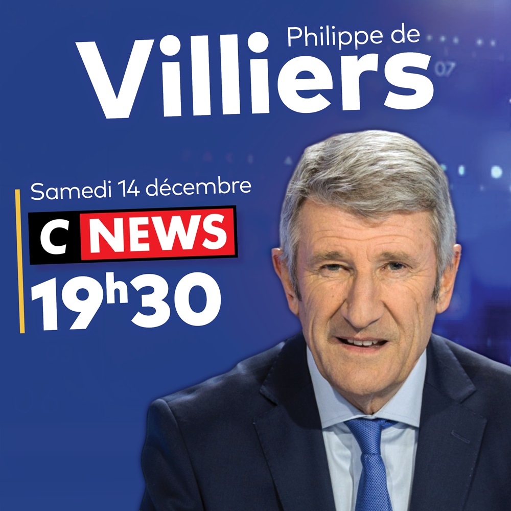 PhdeVilliers's tweet image. 🎙A ce soir, 19h30, sur @CNews ! 
Je répondrai aux questions de @mbockcote.

🤳Rejoignez-moi sur les différents réseaux sociaux : linktr.ee/phdevilliers

#FaceABockCote #CNews