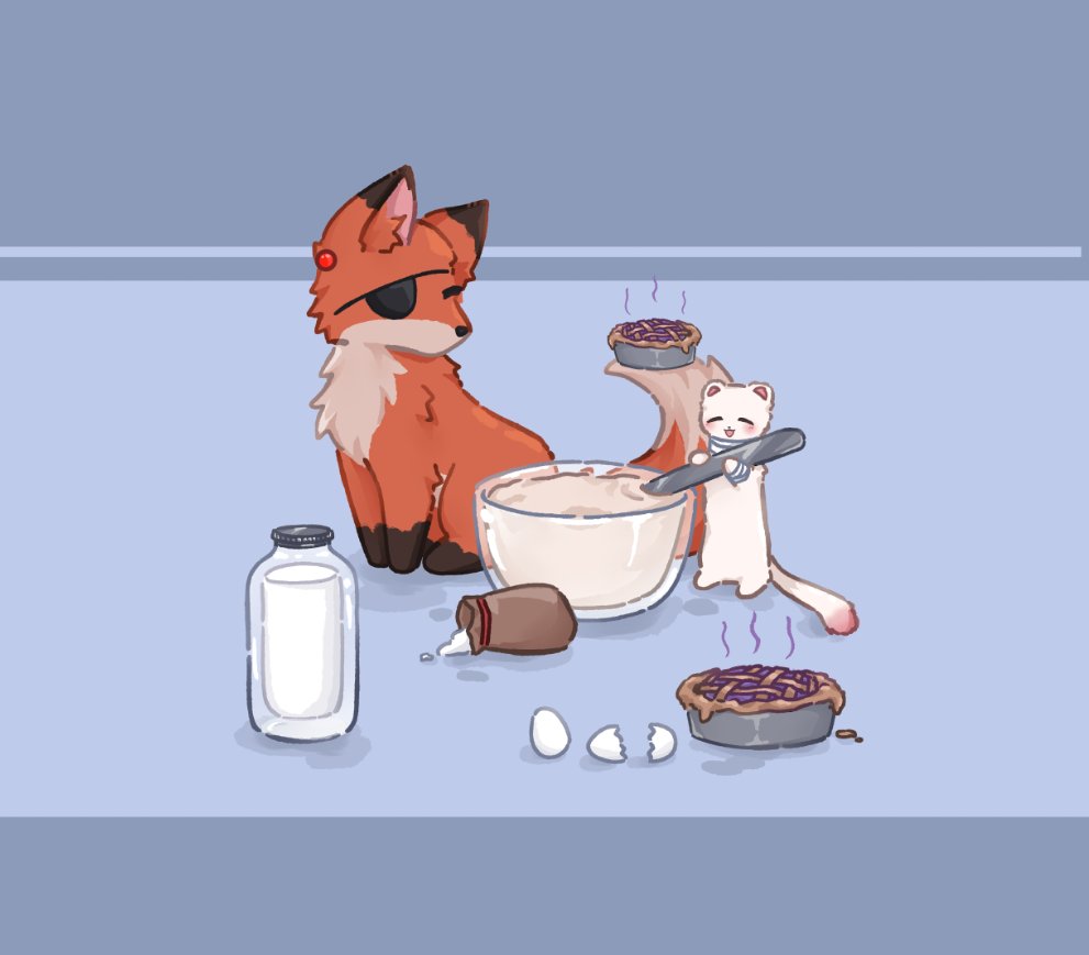 baking pies for san lang 🥧

#天官赐福 #TGCF