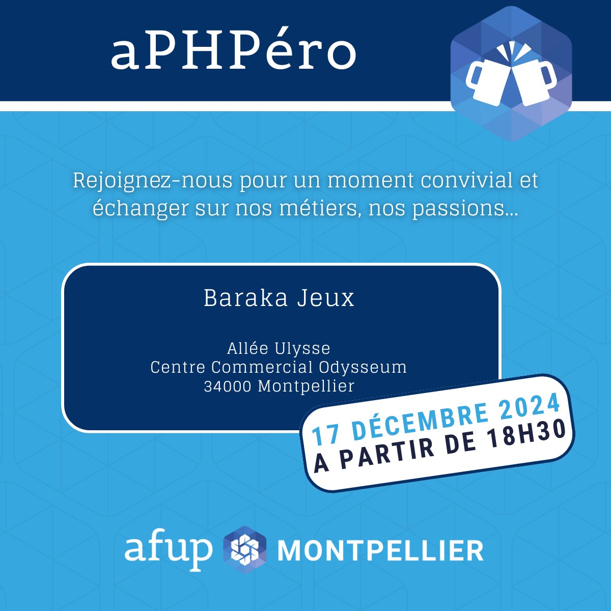 AFUP Montpellier tweet media