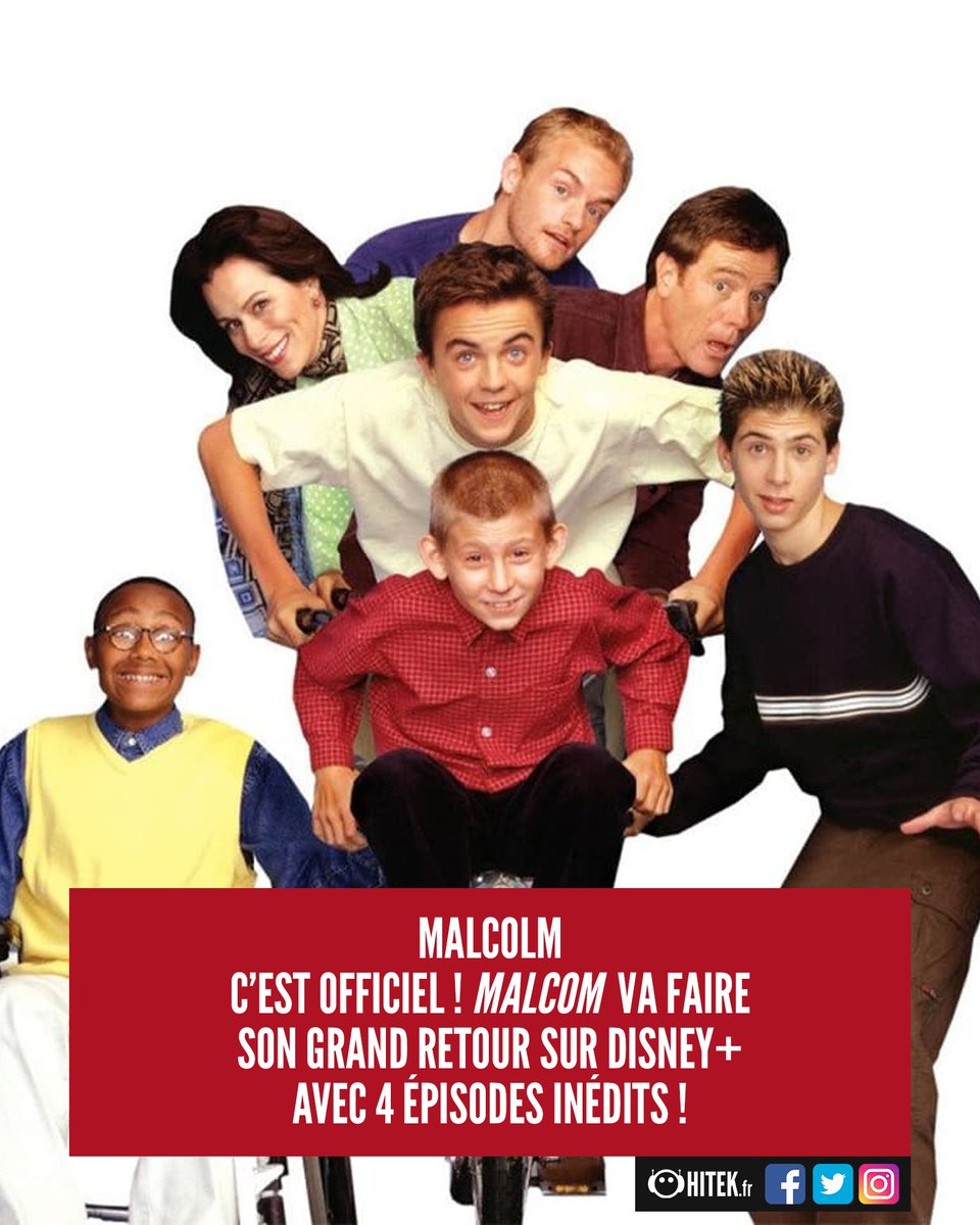 Hitekfr's tweet image. #Malcolm : #BryanCranston (Hal), #JaneKaczmarek (Lois) et #FrankieMuniz sont déjà confirmés au casting ! Source : @DisneyPlus