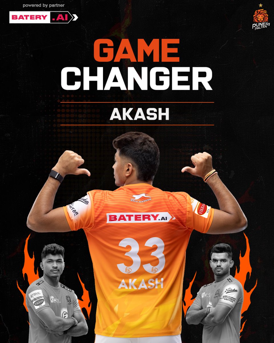 PuneriPaltan's tweet photo. आपल्या कॅप्टन साहेबांचा विषयच खोल🤙
#Match19 | #PPvsBB | #PuneriPaltan | #PaltangiriContinues | #पुन्हाहोऊदेPaltangiri | #PKL11 | #ProKabaddi https://t.co/9iqtOPXvv0