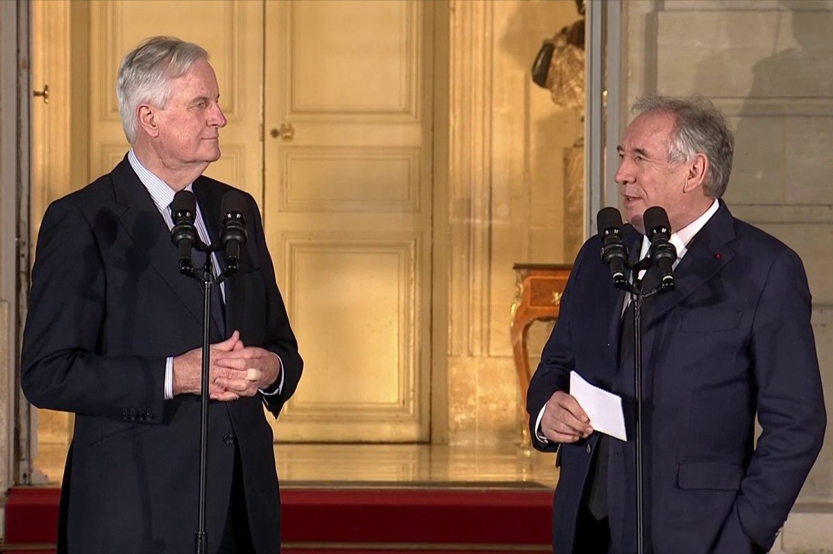 Immense reconnaissance à <a href="/MichelBarnier/">Michel Barnier</a> pour son engagement. Ce fut un honneur de servir notre pays à ses côtés.

Félicitations à <a href="/Bayrou/">François Bayrou</a> pour sa nomination comme Premier Ministre. Dans l’intérêt de notre pays et pour nos concitoyens, je lui souhaite de réussir.