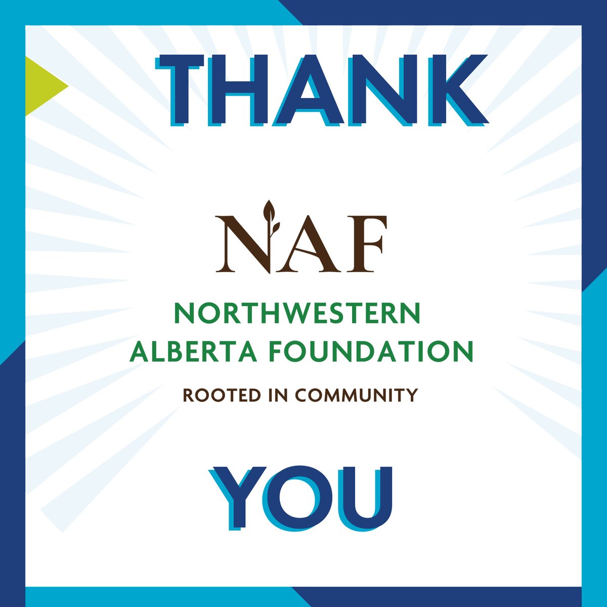 Huge thank you to the Northwestern Alberta Foundation, their Board of Directors, and donors for their support in increasing work integrated learning opportunities for northwestern Alberta youth.