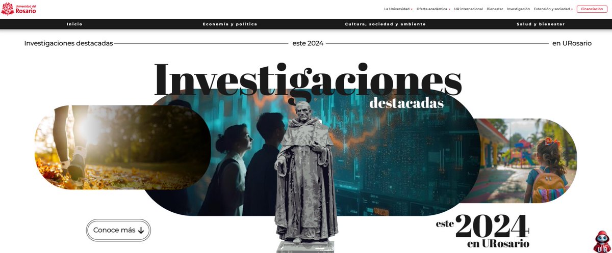 En el 2024 la comunidad científica de la <a href="/URosario/">URosario</a> aportó nuevo conocimiento para contribuir con posibles soluciones, reflexiones y diferentes miradas a temáticas que impactan nuestra sociedad. No te pierdas esta recopilación de algunas investigaciones:  acortar.link/B1WjYT