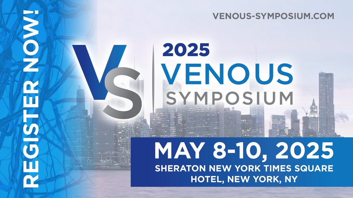 The 2025 program and list of invited faculty are LIVE at venous-symposium.com Check out this amazing agenda and KOLs and register now to confirm your spot! #veins #vascular #surgery #imaging #DVT #compression #CME #APP