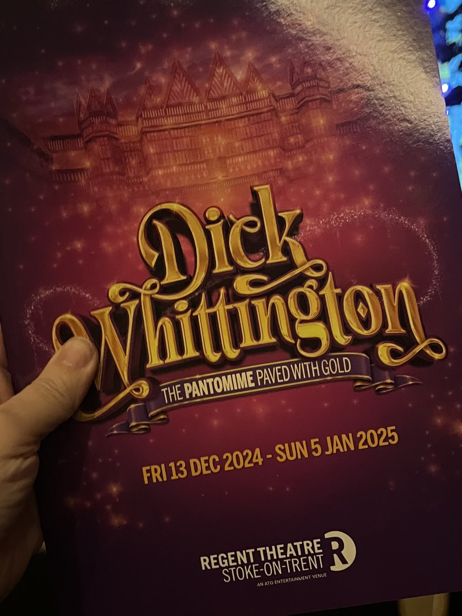 Panto time! <a href="/RegandVic/">Regent Theatre & Victoria Hall</a> <a href="/babababoon2017/">BabaBaboon2017</a>