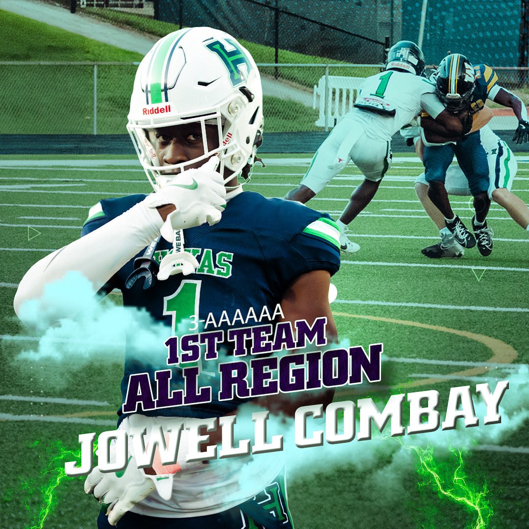 <a href="/JowellCombay/">Jowell Combay</a> Post Season Recognition includes All Region Athlete of the Year and 1st Team All Region at Defensive Back! Congratulations!
