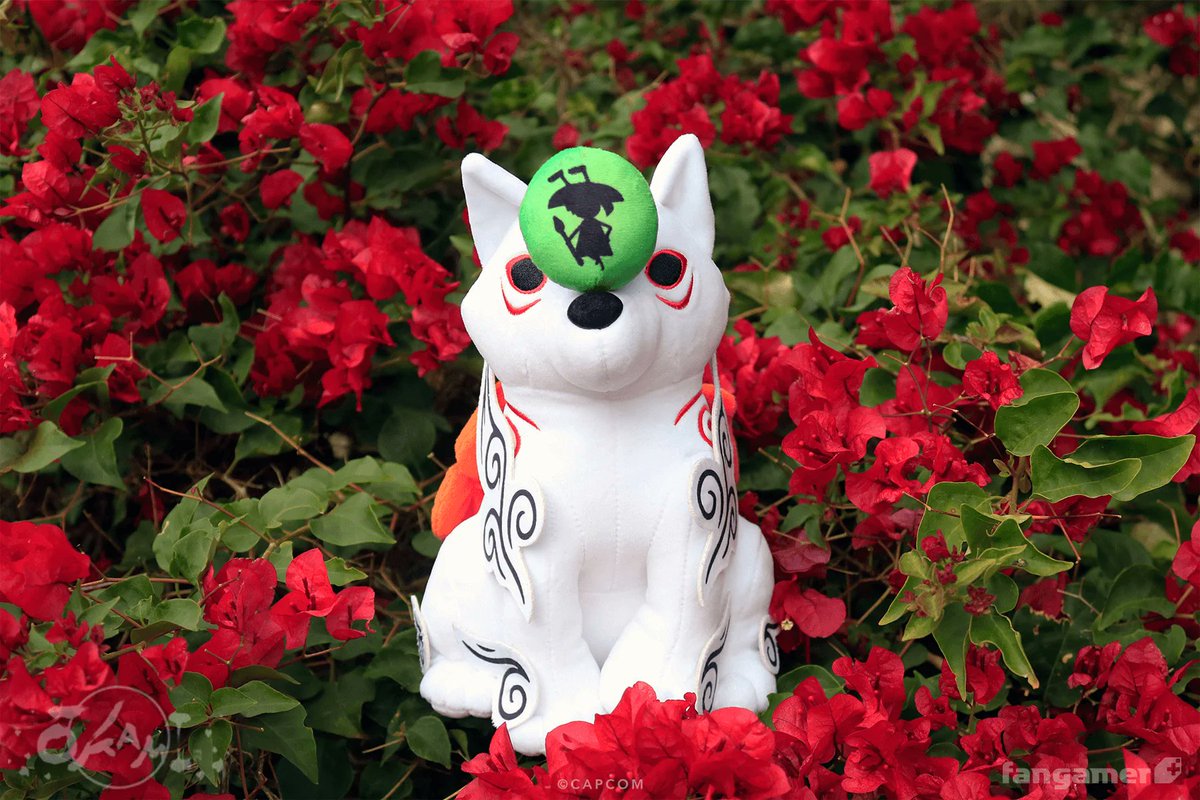 Always happy to have a reason to post one of my personal favorite product photos: fanga.me/r/okami-plush