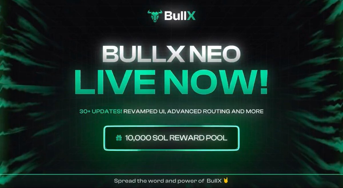 <a href="/bullx_io/">BullX</a> Just released their brand new update called "BullX Neo" 

This new update brand new tools that will enhance your trading significantly if utilized correctly. In this thread I will show you how I personally utilize the toolkit Neo has to offer🔧 

Lets Dive in!💸
