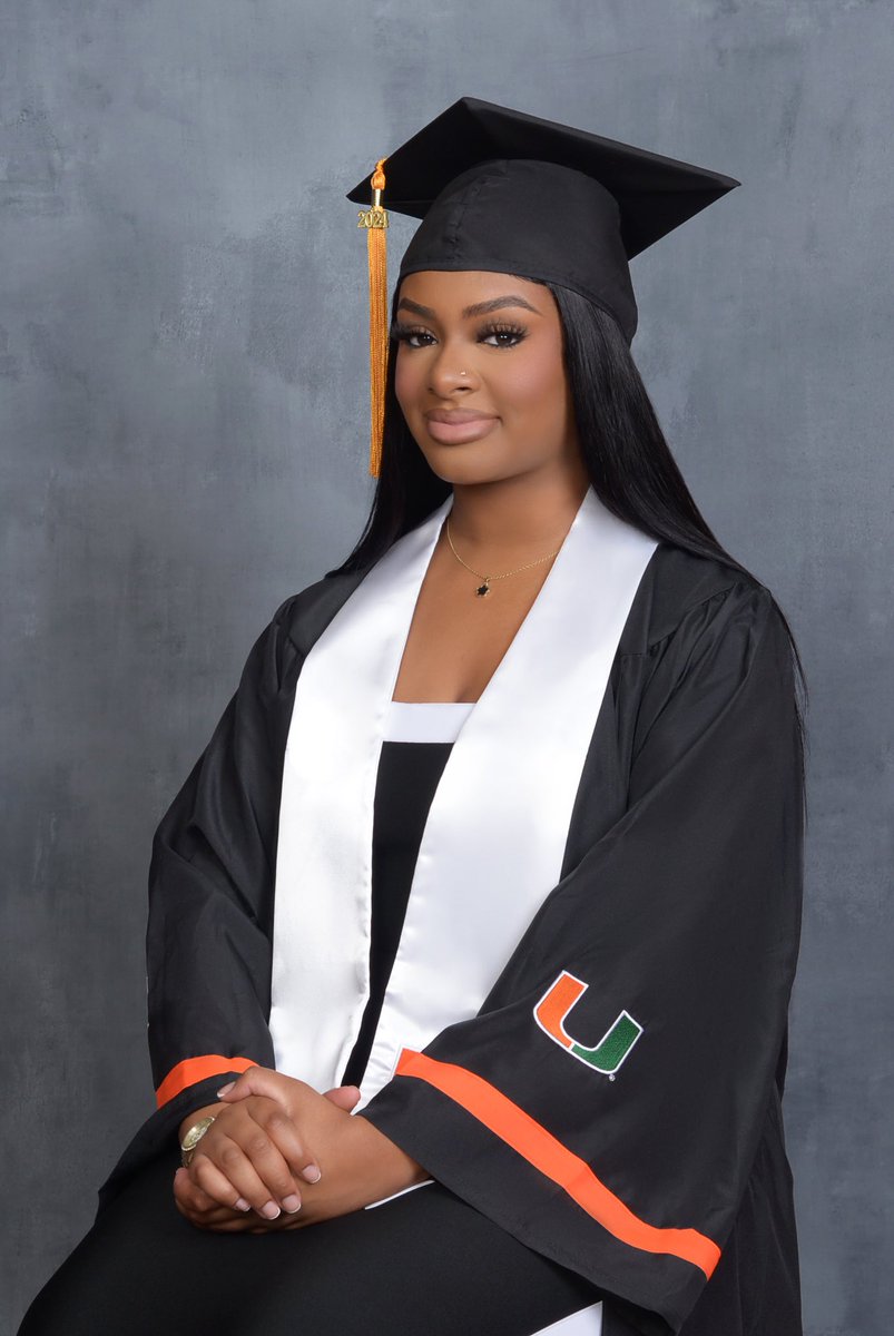 college educated, she graduated 🤍