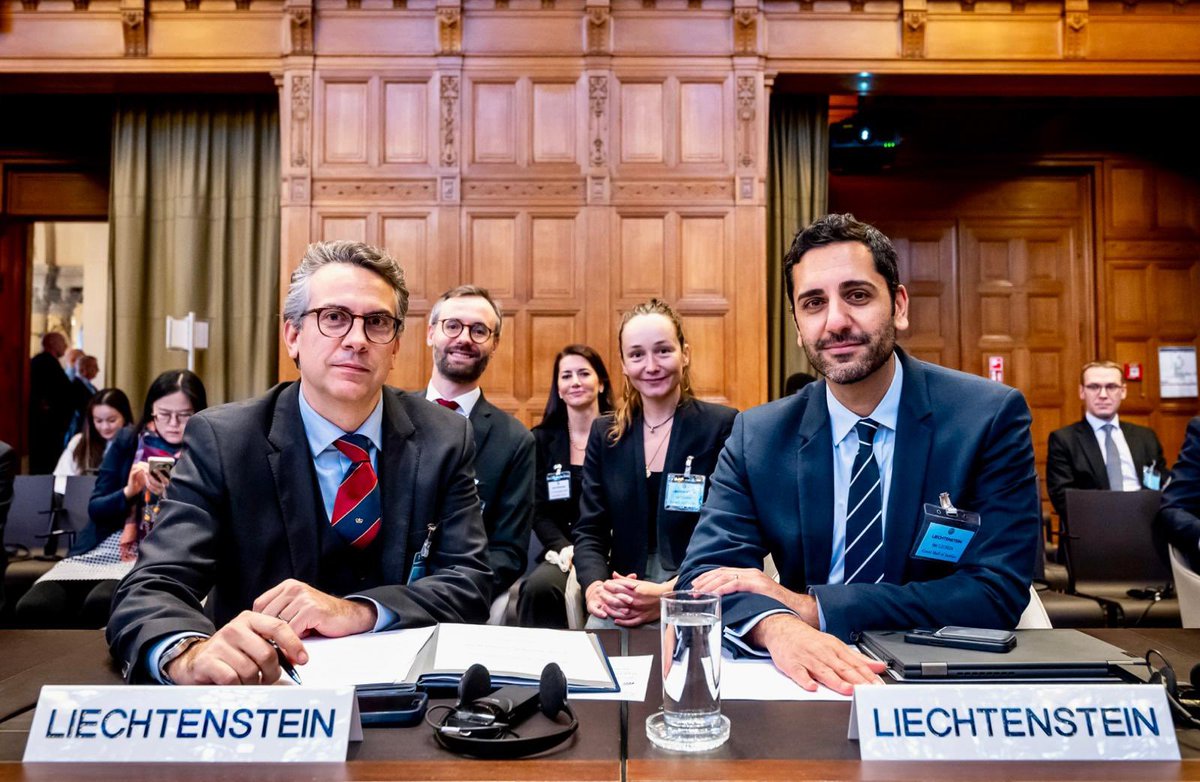 Today the #ICJ concluded its dialogue with States on #ClimateChange, LI stressed that “all Member States have the obligation to take all necessary measures to protect the right to #self-determination” against the impact of climate change. ⚖️