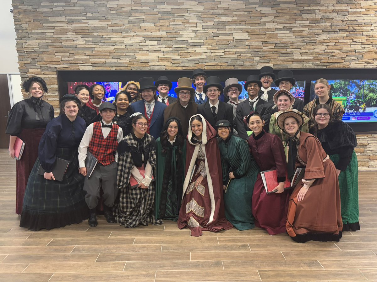 Today was more caroling at <a href="/HumbleISD_ASE/">Atascocita Springs</a> <a href="/HumbleISD_GE/">Groves Elementary</a> and <a href="/HumbleISD_WLMS/">West Lake Middle School</a>. We loved seeing <a href="/WLMSChoir/">West Lake Middle School Choir</a> students and to have Mr. Brigham join us! We ended the day at the <a href="/HumbleISD/">Humble ISD</a> Admin building. Thankful for my students &amp; the joy they have brought this season. <a href="/HumbleISD_AHS/">The Atascocita HS</a>
