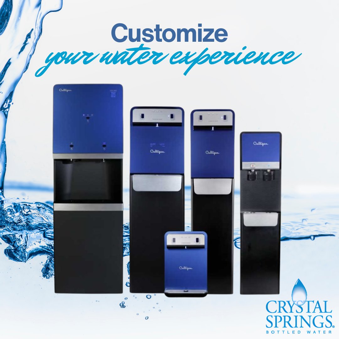 h2oitsthatgood's tweet photo. Customize your water needs with Crystal Springs’ bottle free water coolers! 🚰 Enjoy refreshing water at the office or at home without the hassle of replacing a water bottle. ✨ Learn more online: https://t.co/Iy8eOCkDQh https://t.co/mvX8d2H56F