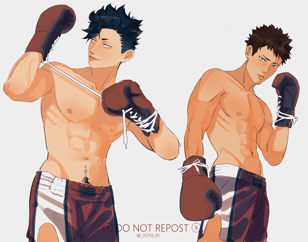 _PZ10_01's tweet photo. Boxer au! 

@/gapjakarin on instagram for reference !

Ft. Iwaizumi, Daichi, Bokuto, Kuroo https://t.co/ZrNtKPVACq