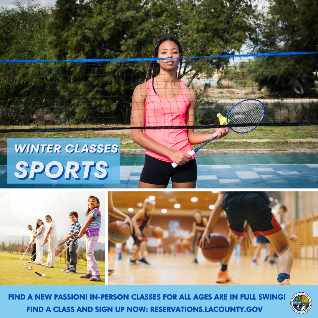 CountyofLA's tweet photo. Winter classes are in full swing at @lacountyparks! Find a class and register now at https://t.co/5dhJwQYmma https://t.co/g6rtvmz2Yy