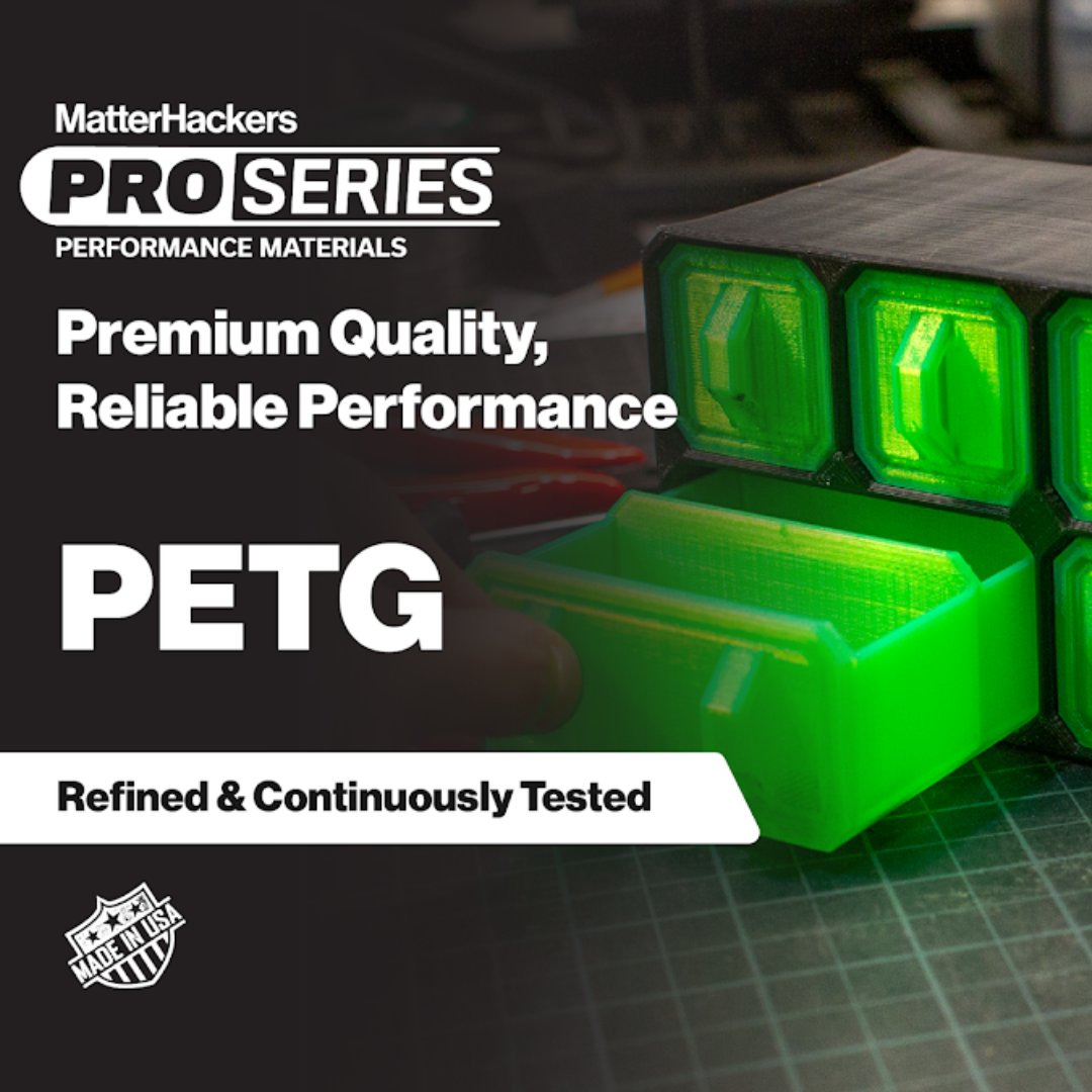 MatterHackers's tweet image. #MatterHackers' #ProSeries #PETG is #durable, #heatresistant, and #easytoprint, with excellent #adhesion and #vibrantcolors. It comes in 1.75mm and 2.85mm diameters, trusted for #prototypes and #enduse parts.

matterhackers.com/r/rfxvXO