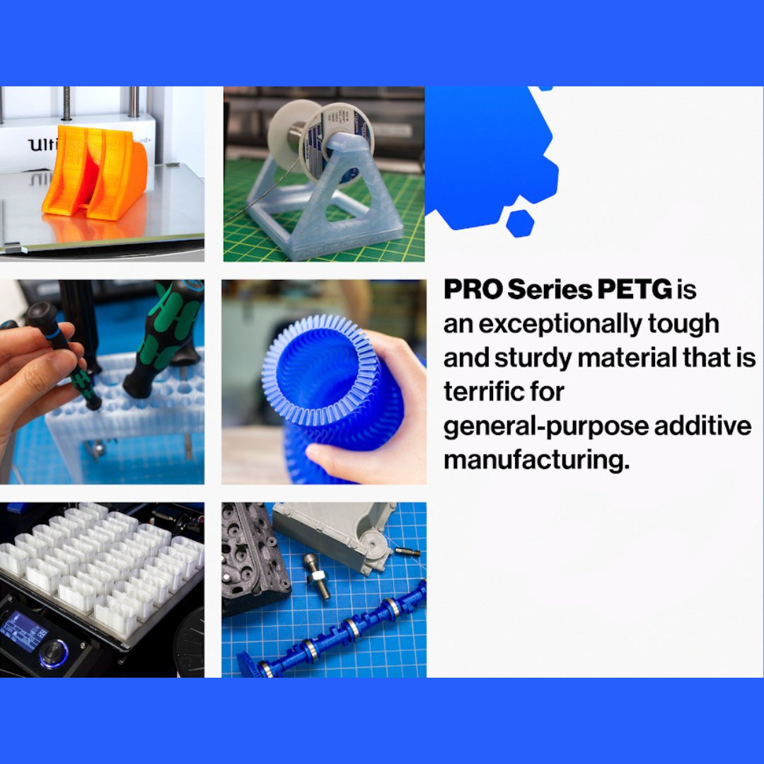 MatterHackers's tweet image. #MatterHackers' #ProSeries #PETG is #durable, #heatresistant, and #easytoprint, with excellent #adhesion and #vibrantcolors. It comes in 1.75mm and 2.85mm diameters, trusted for #prototypes and #enduse parts.

matterhackers.com/r/rfxvXO