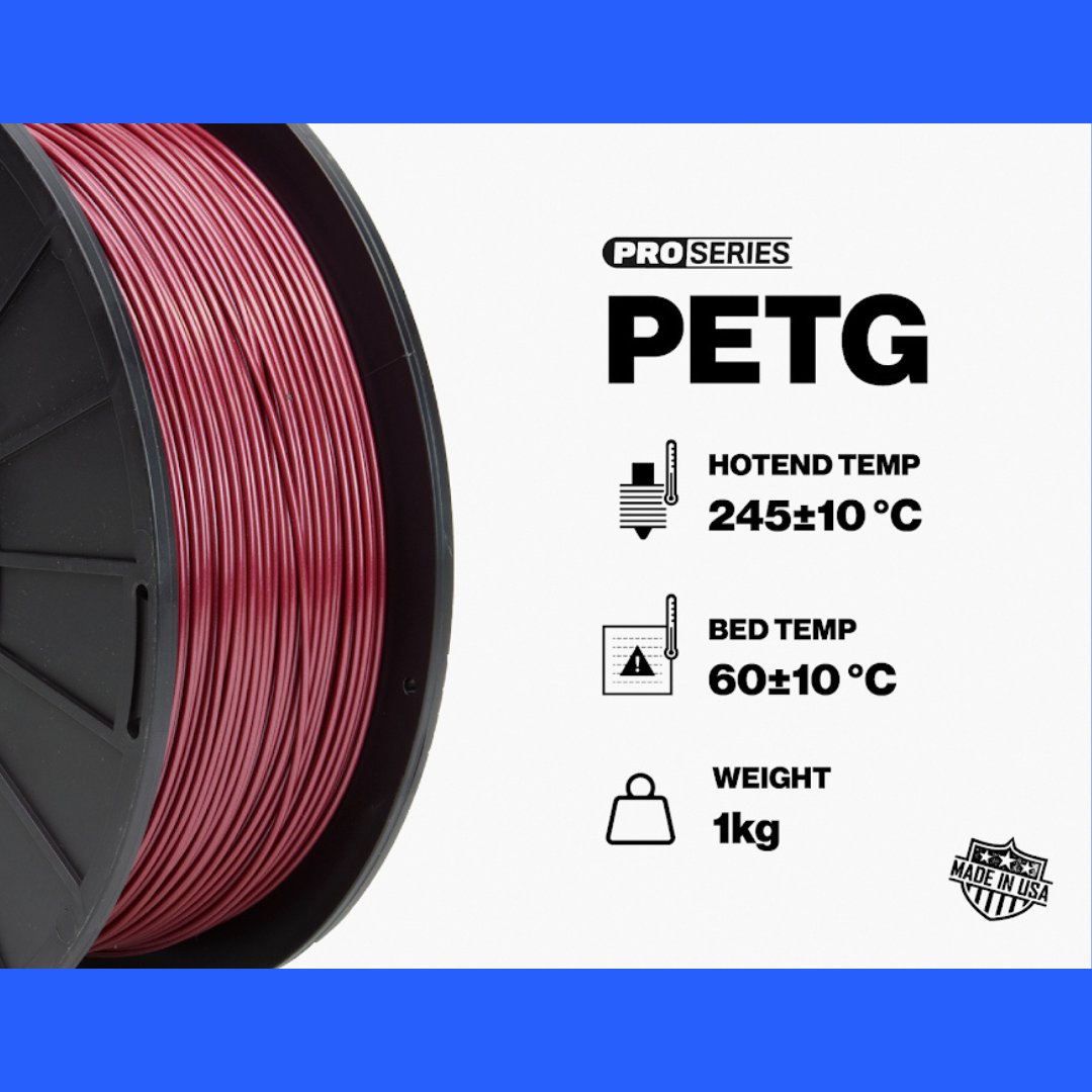 MatterHackers's tweet image. #MatterHackers' #ProSeries #PETG is #durable, #heatresistant, and #easytoprint, with excellent #adhesion and #vibrantcolors. It comes in 1.75mm and 2.85mm diameters, trusted for #prototypes and #enduse parts.

matterhackers.com/r/rfxvXO