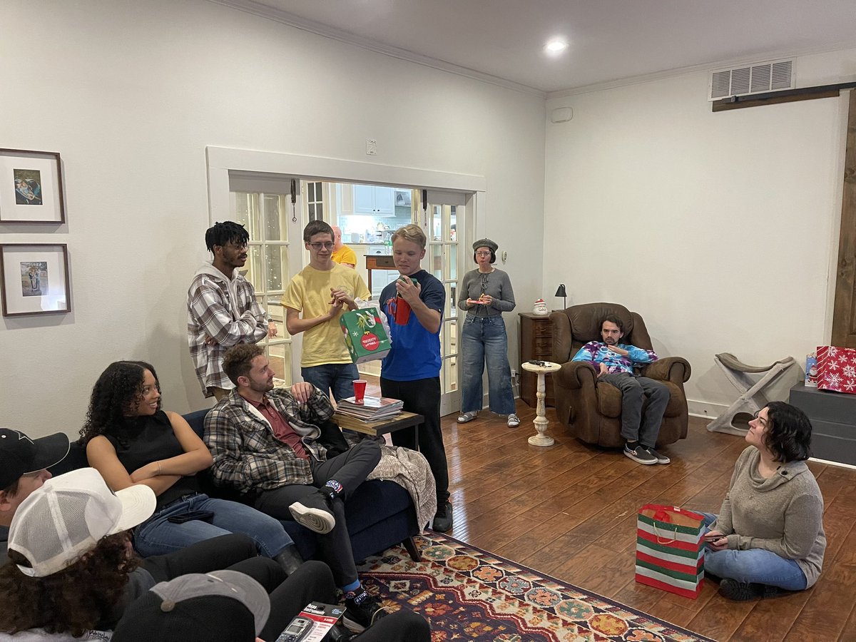 Last weekend, we hosted our Christmas party, complete with a white elephant gift exchange. It was wonderful to see everyone who attended and enjoyed the food during finals week. 🌨️