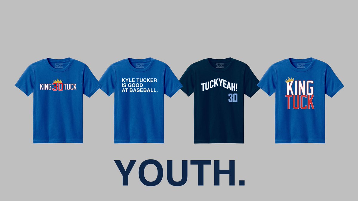 obvious_shirts's tweet photo. YOUTH SHIRTS NOW AVAILABLE! #TuckYeah #KingTuck https://t.co/zk1MHkQWUq