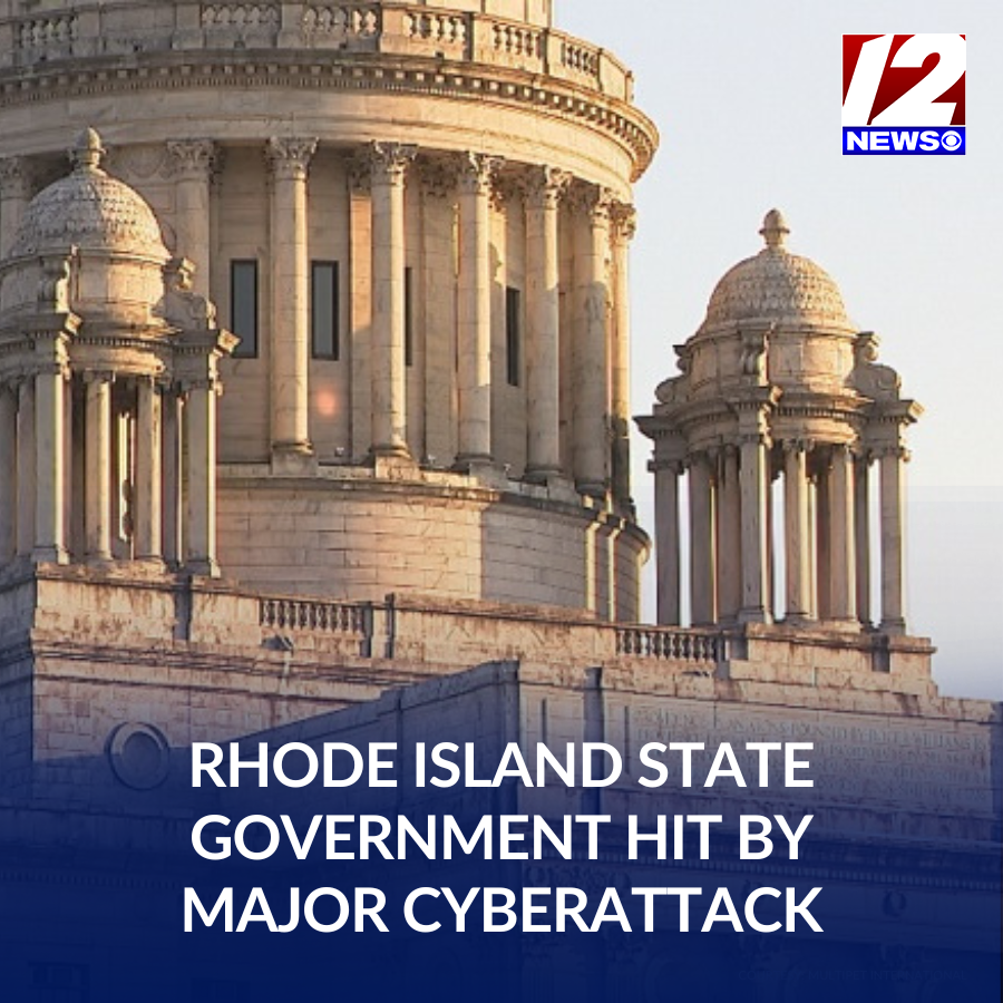 wpri12's tweet photo. #Breaking: Rhode Island’s state government has suffered a major cyberattack involving the private data of a significant number of residents who have applied for health insurance or other social services over the last eight years.

Read more: https://t.co/wHAFihhBOj https://t.co/aaZbql3NgG