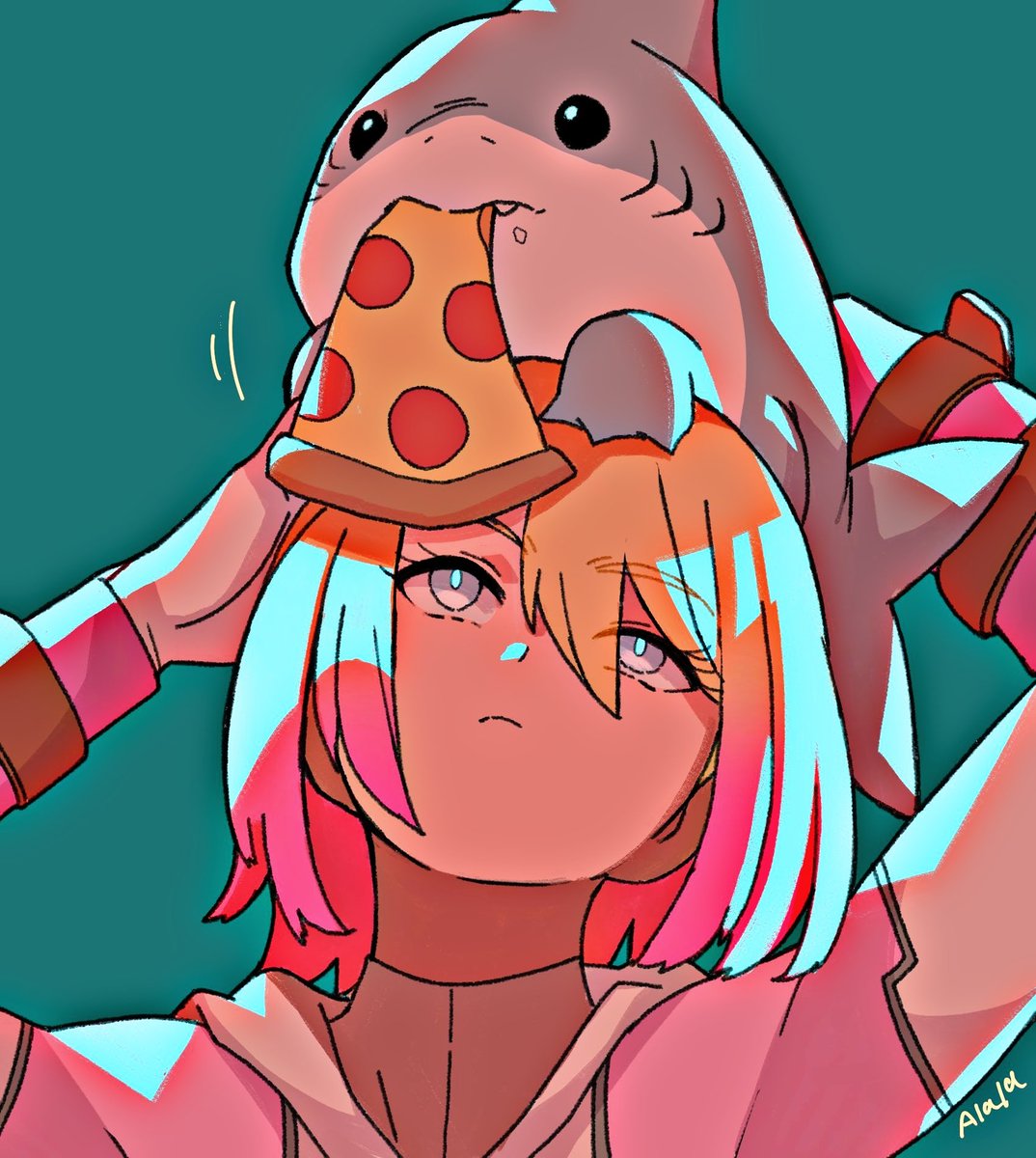 comfortsgwen's tweet image. gwenpool &amp;amp; jeff 🍕