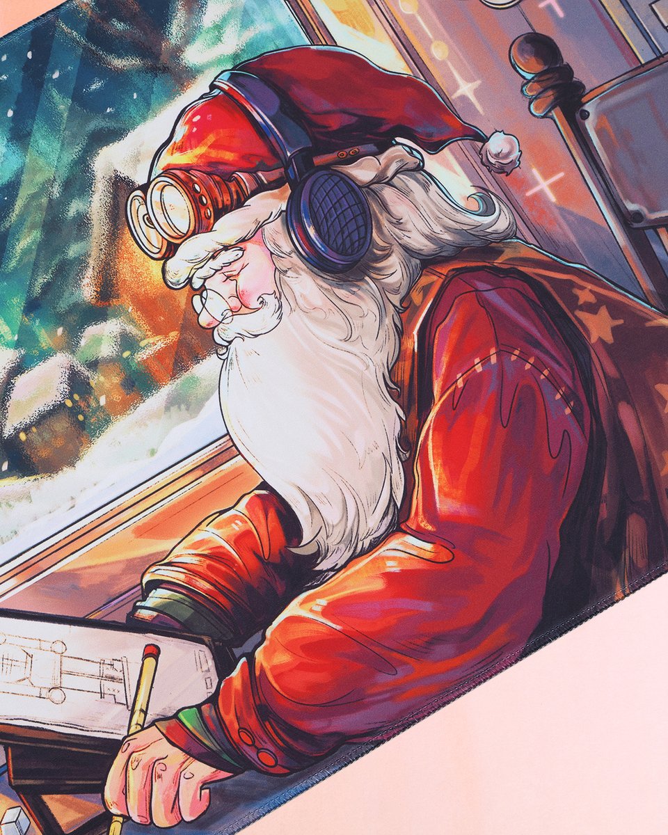 drop's tweet photo. Make your setup as festive as the North Pole itself. Roll out some seasonal decor starring Kris Kringle, or pick up one of our Holiday inspired artisan keycaps—such as Jingle Jiggle! And while you're at it, don't forget to open your gift during our 12 Days of Christmas. https://t.co/5YdqkB3oHX