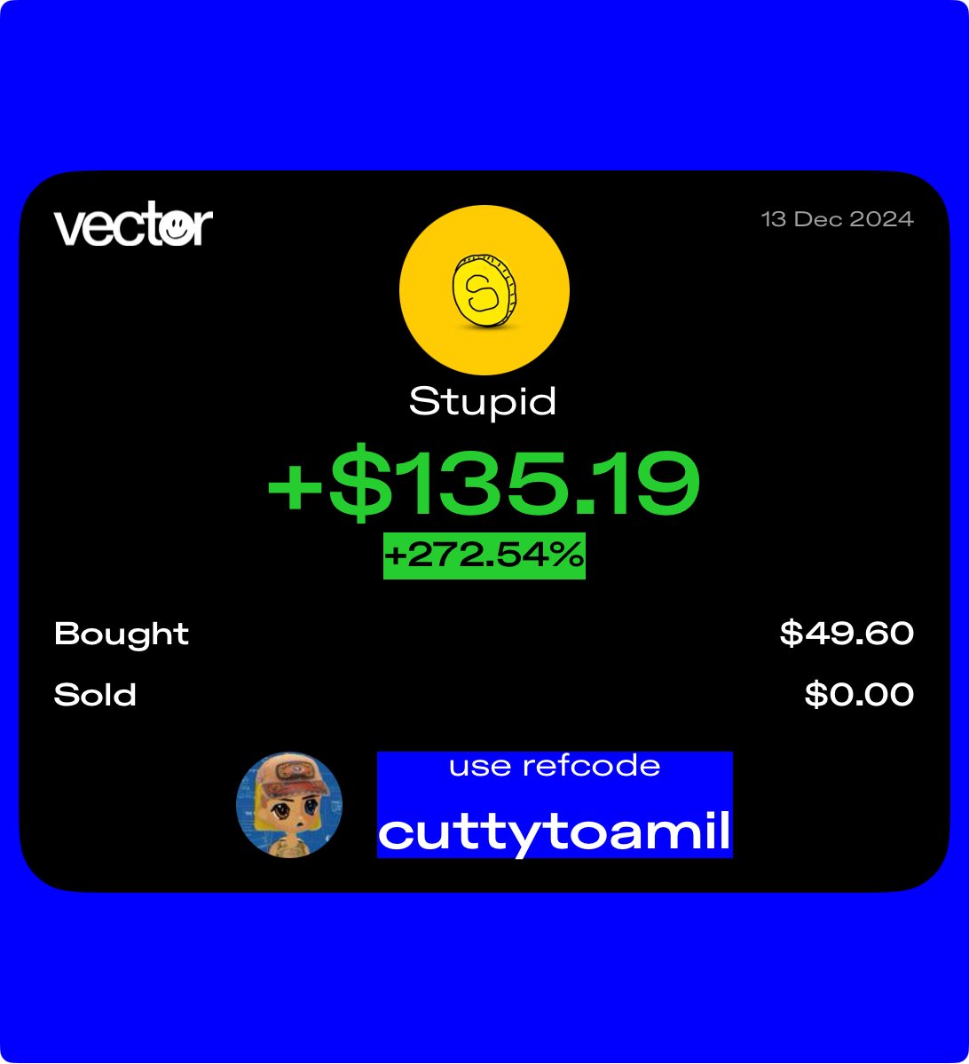 I stg <a href="/VECTORDOTFUN/">VECTOR</a> is a money printer lol