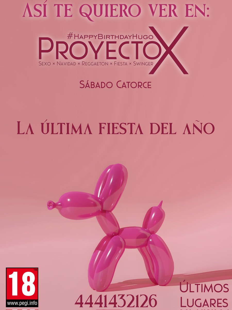 BonAppetitSlp's tweet photo. Cierre de Reservaciones 💦

Los esperamos es esta super fiesta 🎉

#ProyectoX https://t.co/tUYWzYVaFM