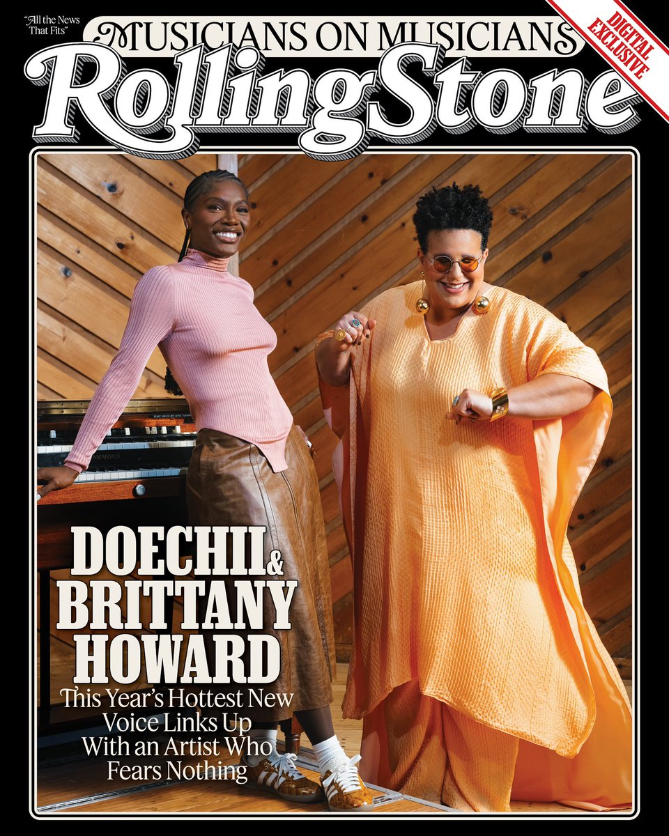 officialdoechii's tweet image. Musicians On Musicians for @RollingStone w/ the talented Brittany Howard 🤎