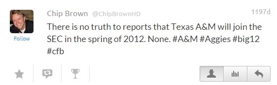 _j_p_'s tweet photo. @ChipBrown247 @SEC Still a reliable commenter on the SEC https://t.co/4EoHF8tBbz