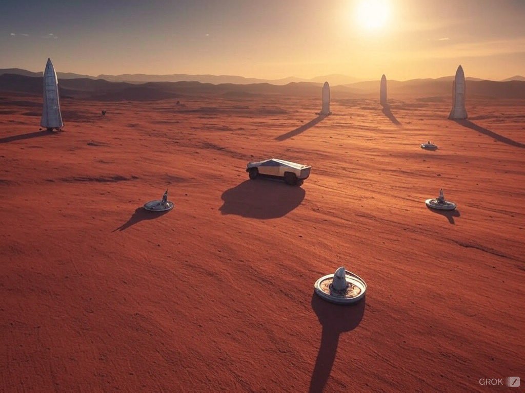 teslaownersSV's tweet photo. Are you open to living on Mars? https://t.co/OczlxZ57Od