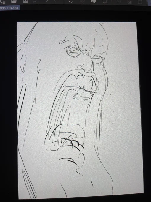 昨日寝落ちする前に描いてたらくがき。
おはようございます。 