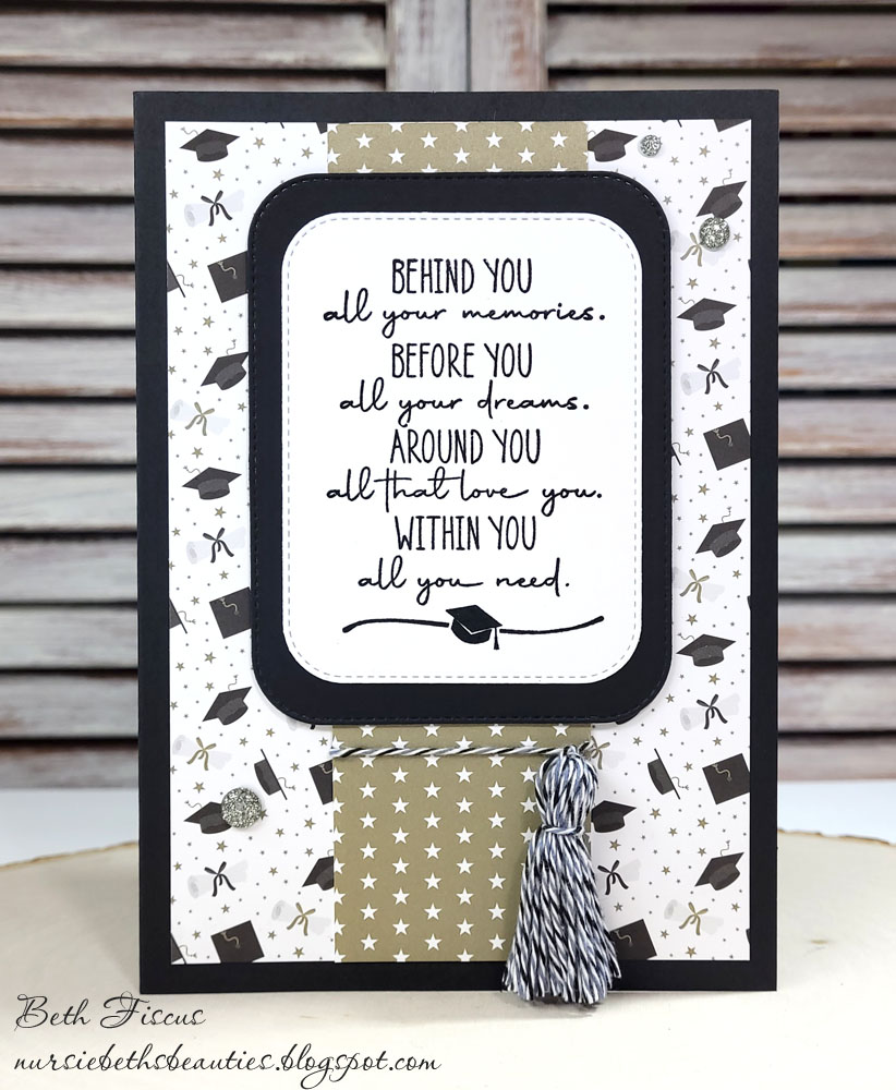nursiebeth1's tweet photo. My final project for GIU week is a graduation card! Comment on my blog for a chance to win @unitystampco  GC's.  Card also features @echoparkpaper and @TrendyTwine  https://t.co/ZzqAVnWwUw 
#graduationcard #card #cardmaker #bethsbeauties #unitystampco #trendytwine #echoparkpaper https://t.co/w0LrWbGLmr