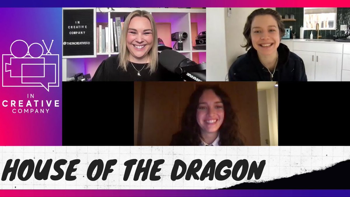 Emma D'Arcy &amp; Olivia Cooke break down Rhaenyra and Alicent's complex friendship dynamics and their journeys to power in House of the Draogon

Watch the full conversation on In Creative Company! 🎬
youtu.be/bZuJi5U9FWw