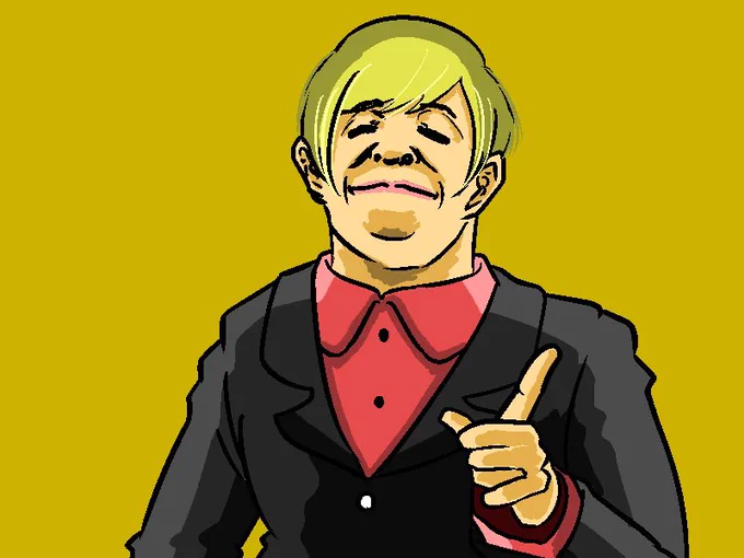 #今年の漢字が金なので金髪を貼る俺 