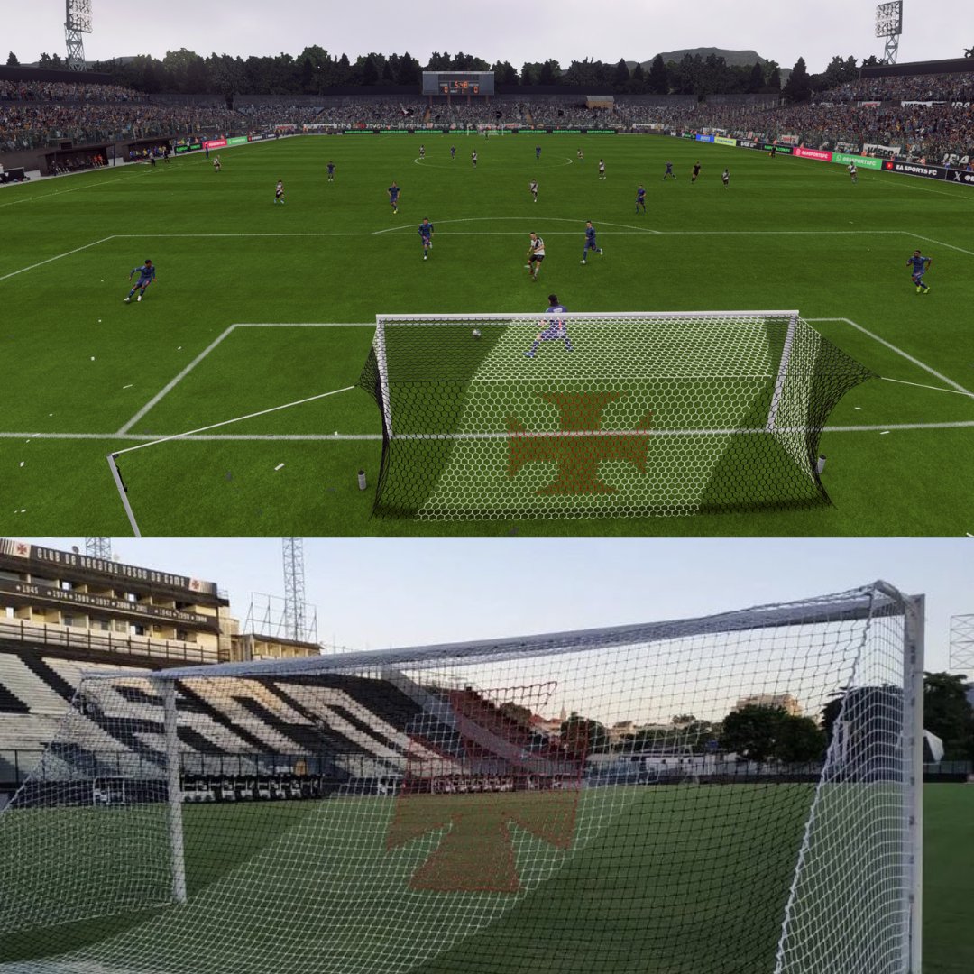 glr1909's tweet photo. Sempre buscamos trazer a melhor imersão possível pra vocês,dessa vez apresentamos o mod de rede personalizada pros times do campeonato Brasileiro, sabe o véu de noiva do Beira-Rio e a Estrela Solitária do Niltão ? Presentes no Striker Mod para o FC25! ✅

#fifa #eafc #strikermod https://t.co/EDsvwGYWmN