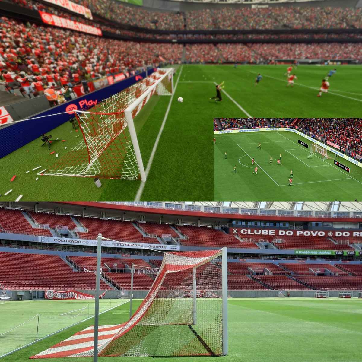 glr1909's tweet photo. Sempre buscamos trazer a melhor imersão possível pra vocês,dessa vez apresentamos o mod de rede personalizada pros times do campeonato Brasileiro, sabe o véu de noiva do Beira-Rio e a Estrela Solitária do Niltão ? Presentes no Striker Mod para o FC25! ✅

#fifa #eafc #strikermod https://t.co/EDsvwGYWmN