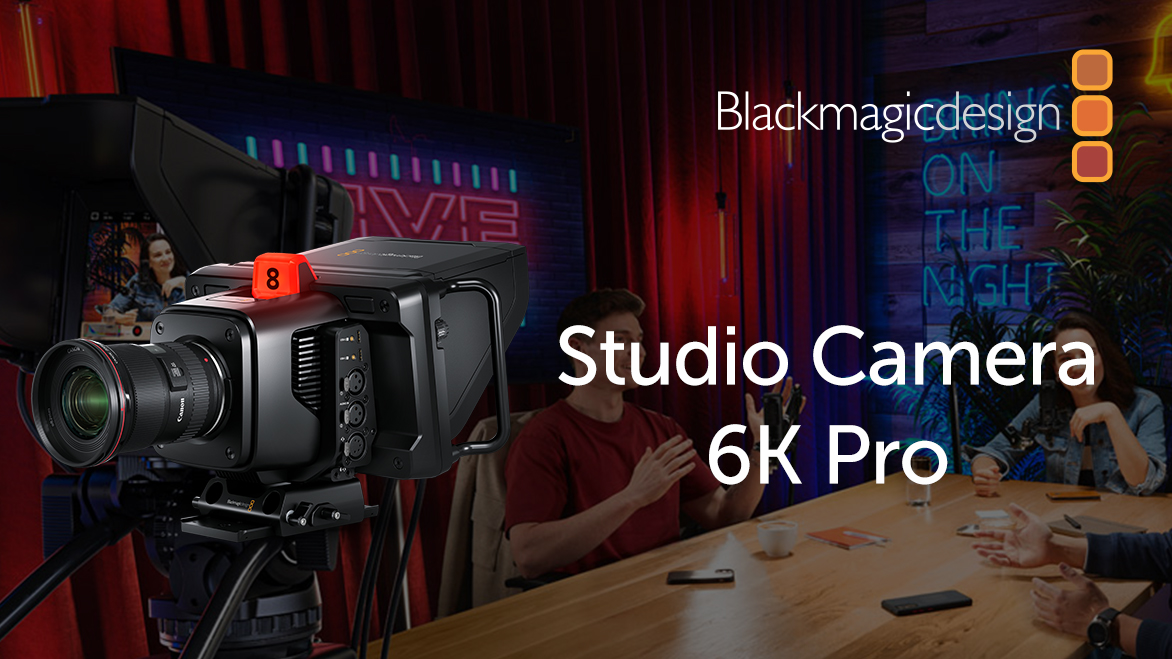 flormartzav's tweet image. Blackmagic Studio Camera 6K Pro
Este modelo avanzado y portátil ofrece todas las prestaciones de la versión Studio Camera 4K Pro G2 y además incluye un sensor 6K de mayor tamaño, una montura EF y filtros de densidad neutra ajustables a distancia.
#Blackmagic #StudioCamera #6K
