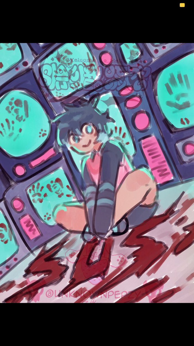 🍓🌸 “Eyes on Me” 🌸🍓
Sketch | Welcome To Hell (redraw)