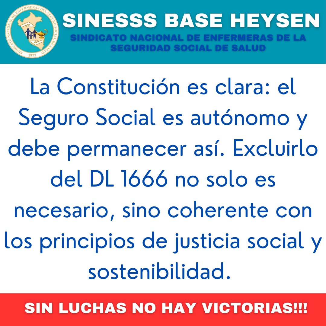 MayaCeci's tweet photo. @valderrama@ presidente @congresoperu @congresoperu @salhuanacavides #AGENDARDictamendeExclusiondeESSALUDdel D.L.1666 @salhuanacavides @ChabelitaCongre @JulonEdhit @JuanBurgo
LA MESA EL DEBATE Y VOTACION SOBRE *EXCLUSION DE ESSALUD DEL DL 1666 POR LA AUTONOMÍA DE ESSALUD https://t.co/DfLpuYENEY