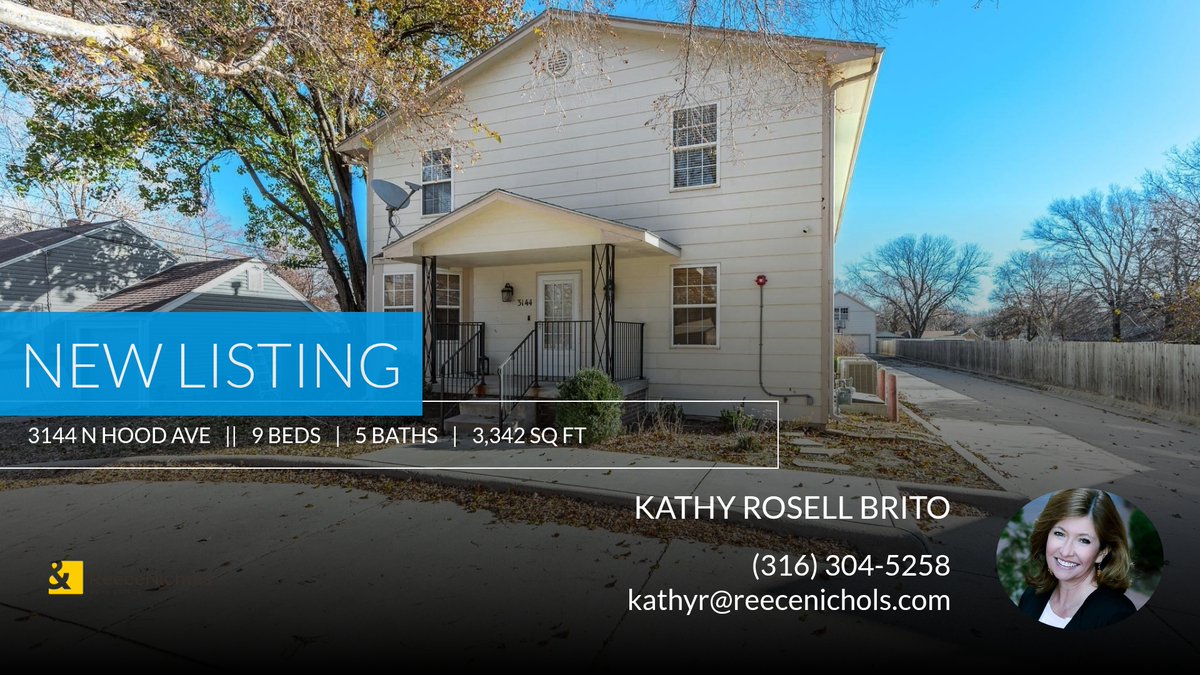 KathyRosell's tweet photo. 📍 New Listing 📍 Take a look at this fantastic new property that just hit the market located at 3144 N Hood Ave in Wichita. Reach out here or at (316) 304-5258 for more information

Kathy Rosell Brito
Reece Nichols South Central K... https://t.co/QTDXpXMTm4 https://t.co/OGP2OJFQhU