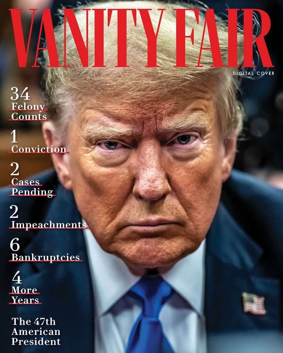 New #VanityFair cover pulls no punches, tells no lies.