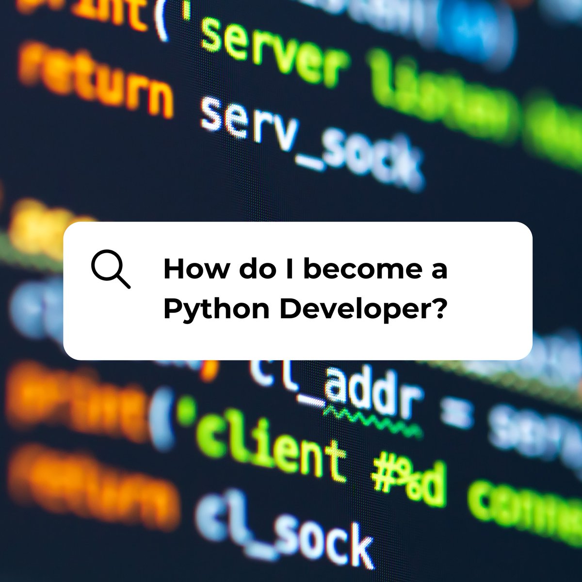 NCLabEdTech's tweet image. Do you want to know how to become a Python Developer? 

The answer is our best-in-class career training programs. Our engaging gamified teaching platform provides you with the WORK EXPERIENCE that employers look for! #python #dataanalytics #upskill #careergrowth