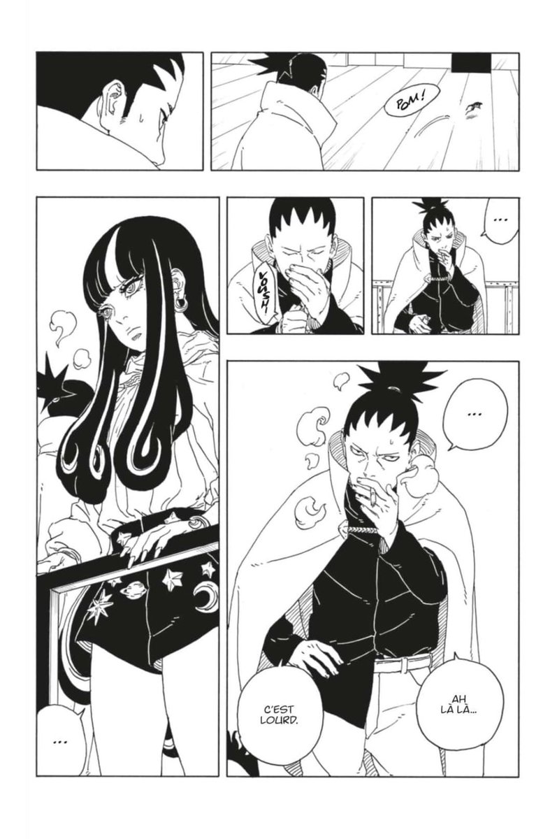 YamiGOAT15's tweet photo. Shikamaru qui continue de fumer. Décidément il n’a pas tenu sa promesse d’arrêter de fumer post mort de Asuma mdrr. 🫵🏻🥸 #BorutoTwoBlueVortex16 #Boruto96 https://t.co/eYvwSTCaXP