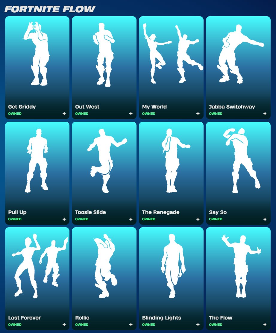 FireMonkey's tweet photo. Multiple Rare Icon Emotes have returned
- Jabba Switchway (1,216 Days Ago)
- My World (378 Days Ago)
- Out West (1,021 Days Ago)
- Get Griddy (243 Days Ago)
- Pull Up (1,251 Days Ago)
- Toosie Slide (201 Days Ago)

https://t.co/6wEBWuv3kO https://t.co/Y8lZeZndgJ