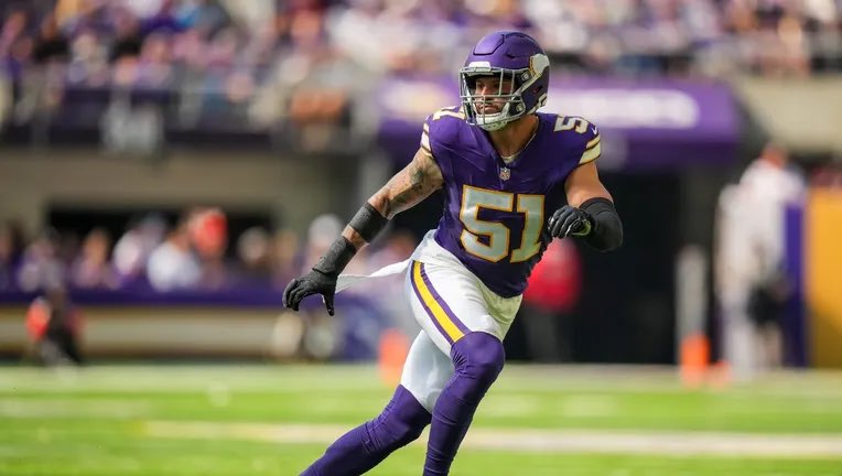 JasonHarmonNFL's tweet photo. These three joined the Vikings in March and have spent the entire season dominating opposing offenses. Let’s get them the recognition they deserve! 

#ProBowlVote Jonathan Greenard 
#ProBowlVote Blake Cashman
#ProBowlVote Andrew Van Ginkel 

#SKOL https://t.co/guTGTqnlxH