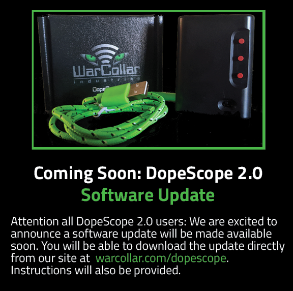 WarCollar's tweet image. DopeScope enthusiasts, be on the look out for software updates!

Don't have a DopeScope, yet? Purchase online today warcollar.com/dopescope

#dopescope #WIFI #wifiaccesspoint #Pentesting