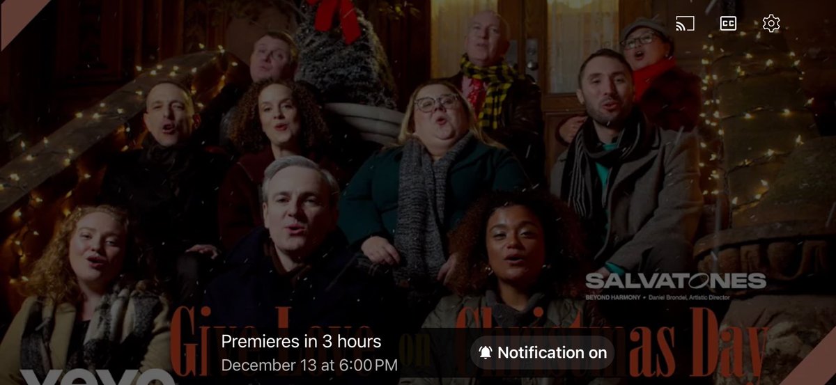 Tonight at 6PM ET #NewMusicFriday #musicvideo #GiveLoveOnChristmasDay premiere on #YouTube
bit.ly/4gc6Xcl