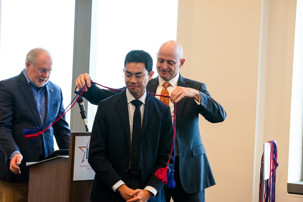 The LBJ School tweet media